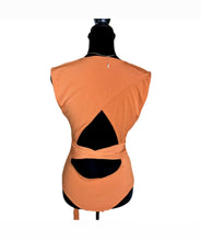 Load image into Gallery viewer, Caramel “Frappe” Tie Bodysuit
