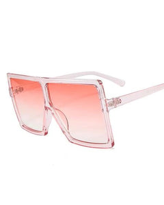 Pink Stylish Big Square Sunglasses